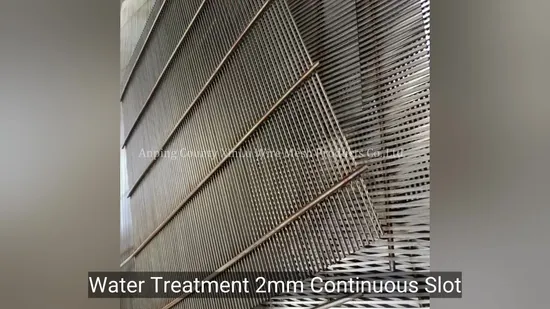 Johnson Wedge Wire Screen Support Grating for Construction